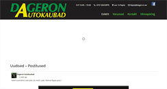 Desktop Screenshot of dageron.ee